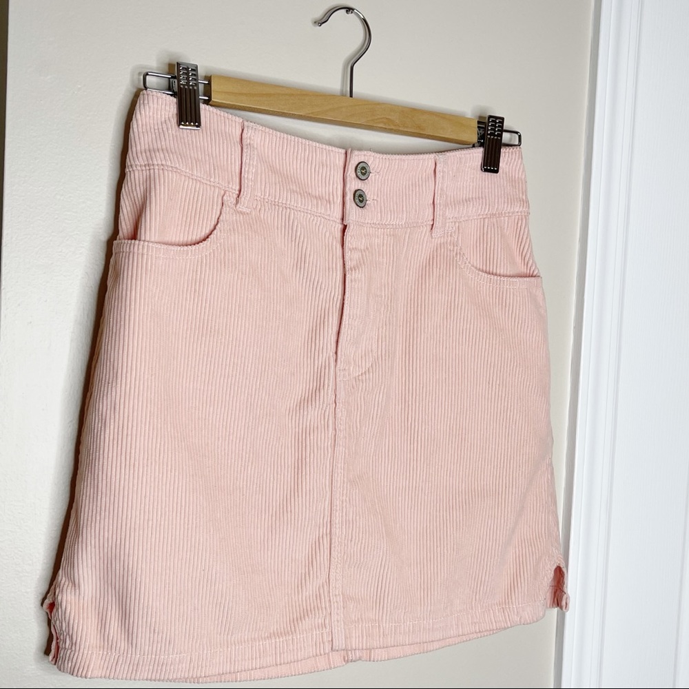 Hollister Ultra High Rise Corduroy Mini Skirt - Picture 2 of 8